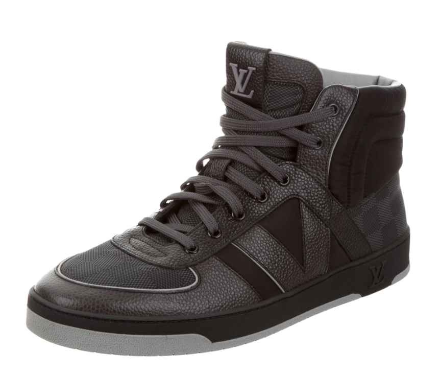 The Louis Vuitton Damier High-Top (photo c/o The Real Real)